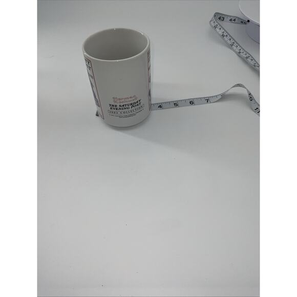 3 Norman Rockwell Saturday Evening Post Coffee Mugs 2002 Christmas Set (3) - Picture 6 of 6